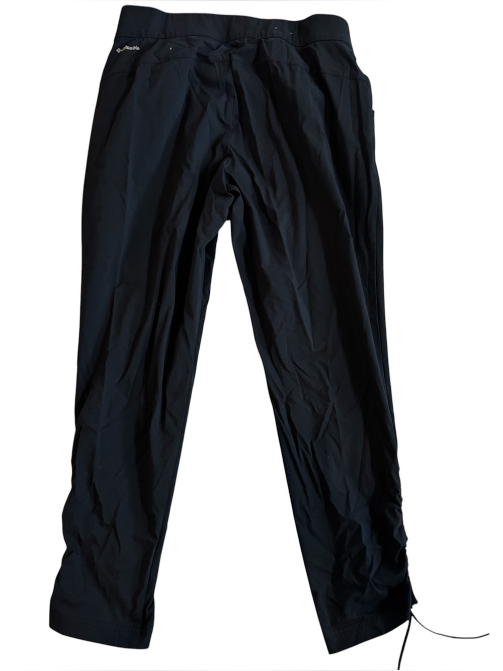 Columbia Omni Shield Anytime Causal Ankle Pants Size L Black Hiking - Picture 2 of 4
